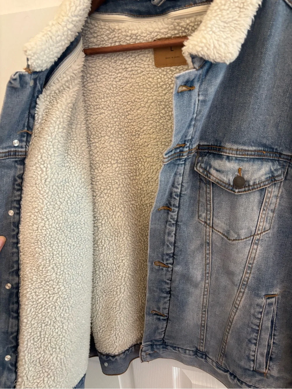 Official Taylor Swift Sherpa Lined Jean Jacket